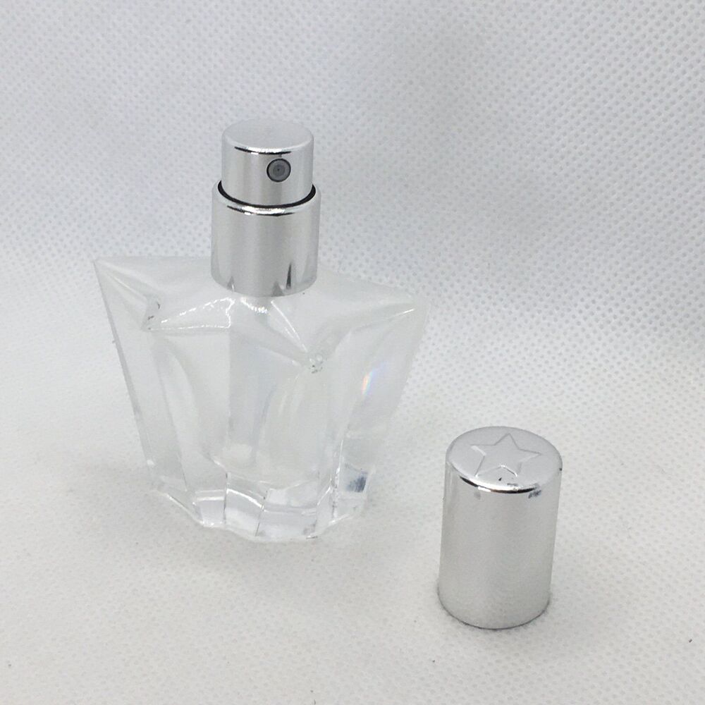 EMPTY Angel Mugler refillable mini travel star shaped bottle with cap no box
